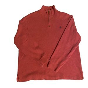 Polo Ralph Lauren Super Soft Cotton Quarter zip Sweater